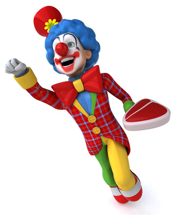 Fun clownの写真素材