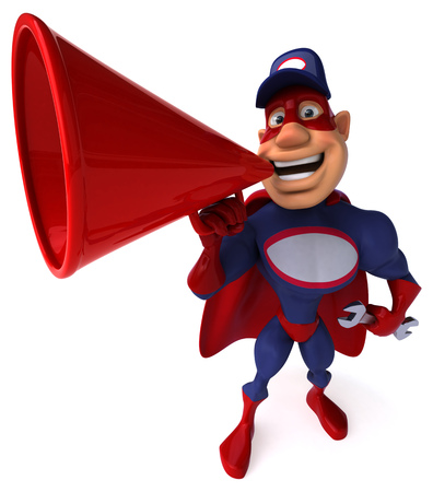 Fun superheroの写真素材