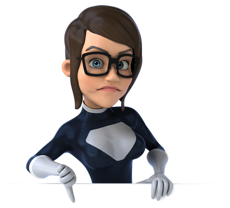 Fun superheroの写真素材