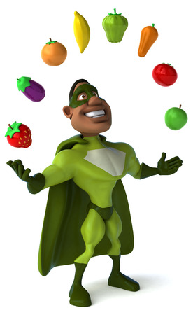 Fun superheroの写真素材