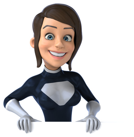 Fun superheroの写真素材