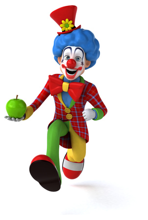 Fun clownの写真素材