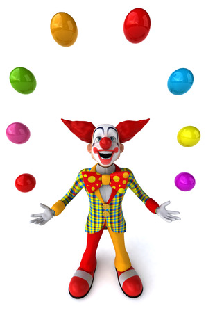 Fun clownの写真素材