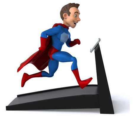 Fun superheroの写真素材