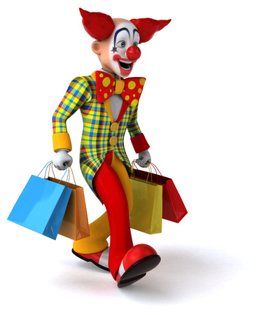 Fun clownの写真素材