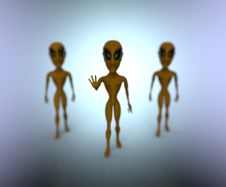 Aliensの写真素材