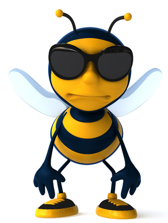 Beeの写真素材