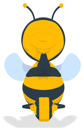 Fun beeの写真素材