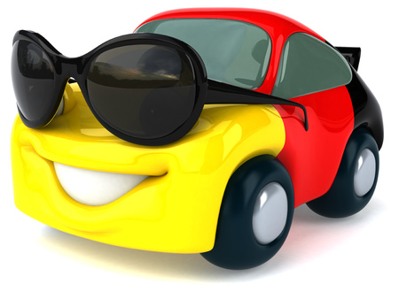 Fun carの写真素材