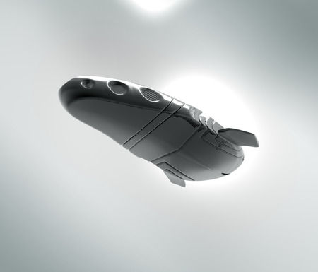 Futuristic vehicleの写真素材