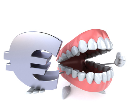 Fun teethの写真素材