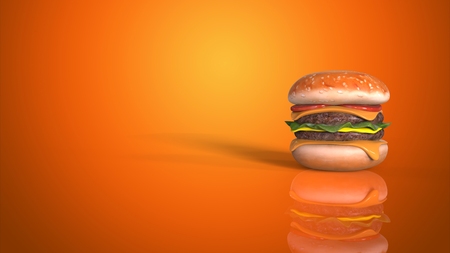 Hamburgerの写真素材