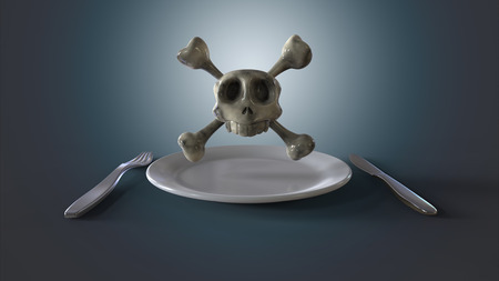 Food and poisonの写真素材