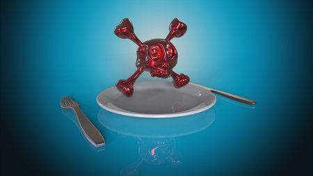 Food and poisonの写真素材