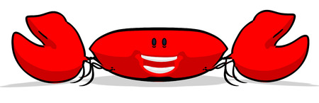 Happy Crabの写真素材