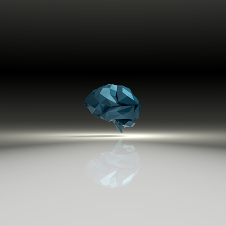 3D brainの写真素材