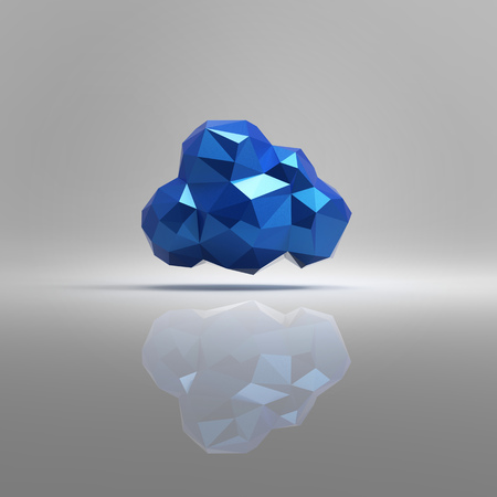 3D cloudの写真素材