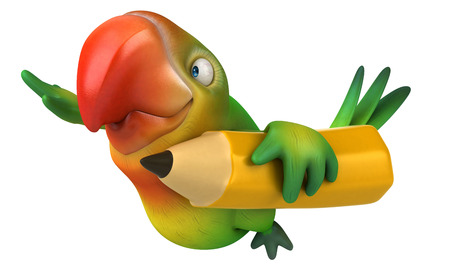 Fun parrotの写真素材