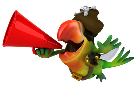 Fun parrotの写真素材