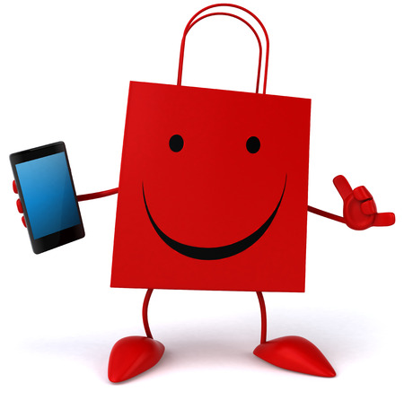 Shopping bagの写真素材