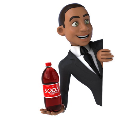 Fun businessmanの写真素材