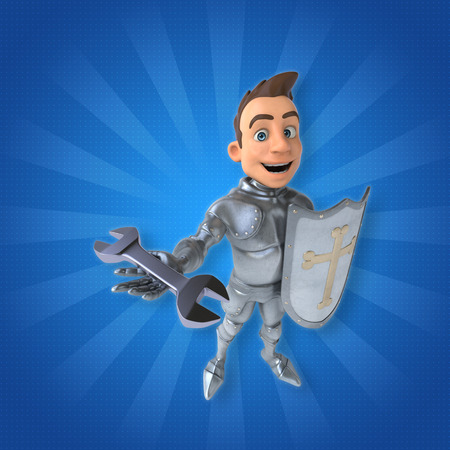 Fun knightの写真素材