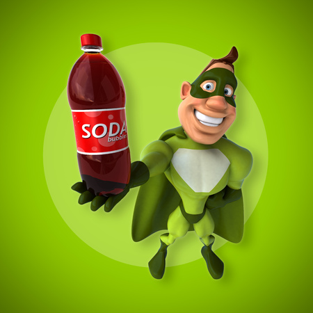 Fun superheroの写真素材