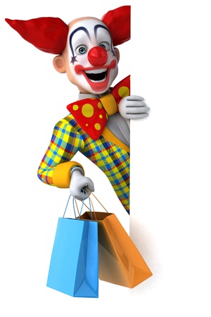 Fun clownの写真素材