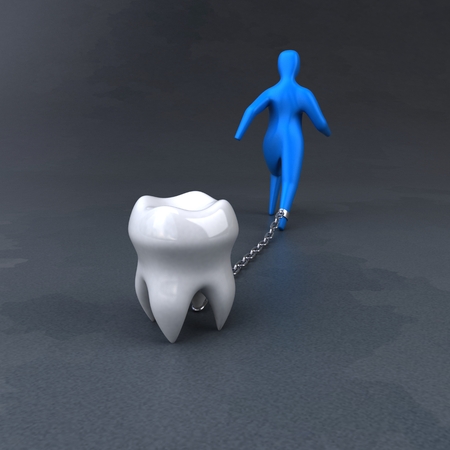 Burden symbol - 3D Illustrationの写真素材