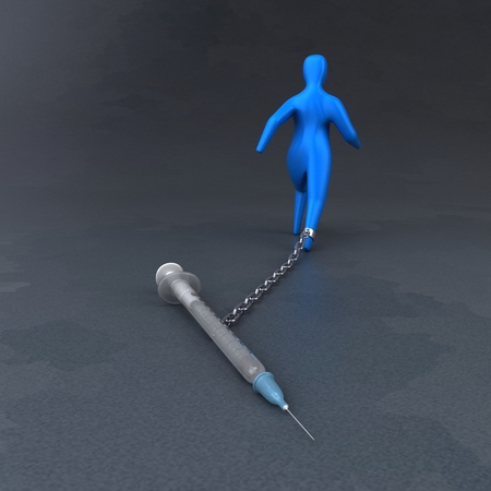 Burden symbol - 3D Illustrationの写真素材