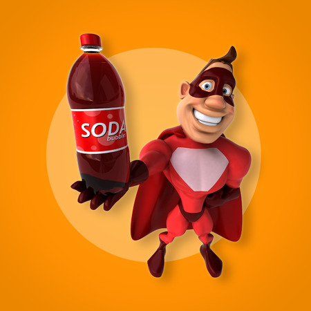 Fun superheroの写真素材