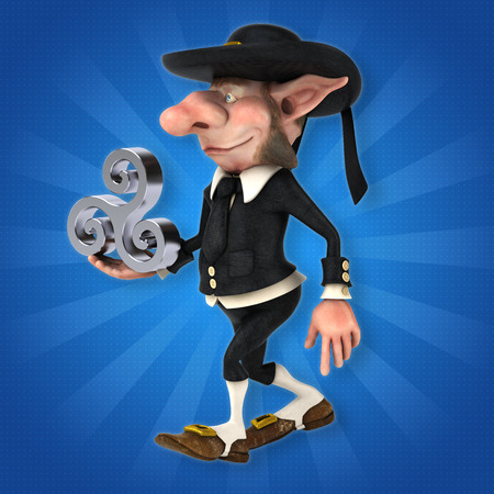 Fun Korrigan - 3D Illustrationの写真素材