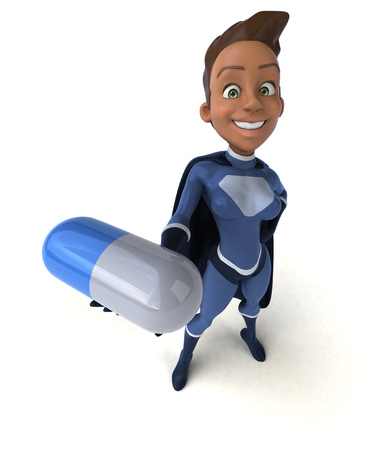 Super womanの写真素材