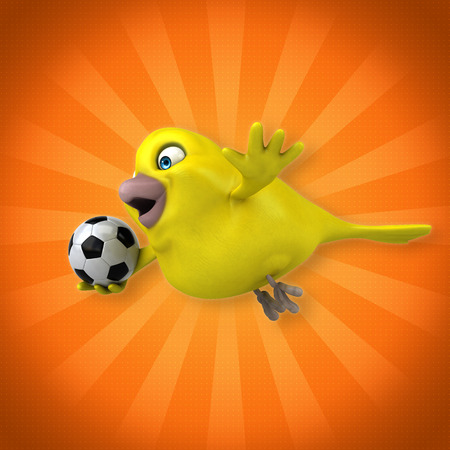 Fun birdの写真素材