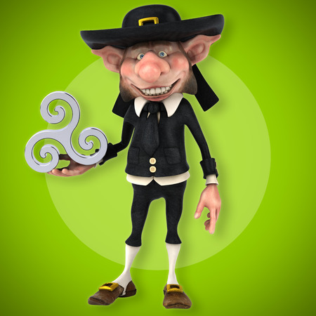 Fun Korrigan - 3D Illustrationの写真素材