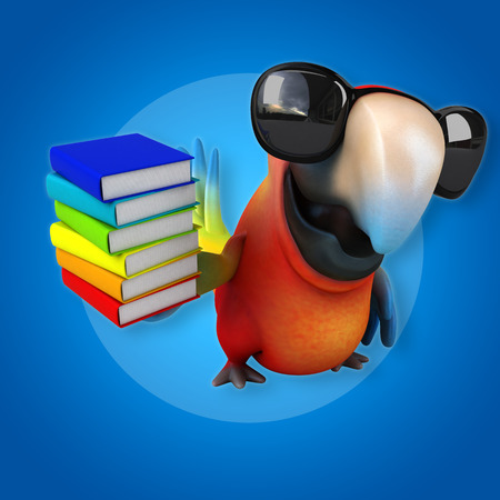 Fun parrotの写真素材