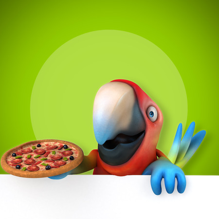 Fun parrotの写真素材