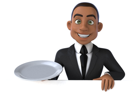 Fun businessmanの写真素材