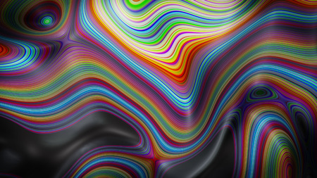 Abstract background - 3D Illustrationの写真素材