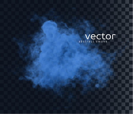 Vector illustration of smoke. Isolated transparent special effect.のイラスト素材