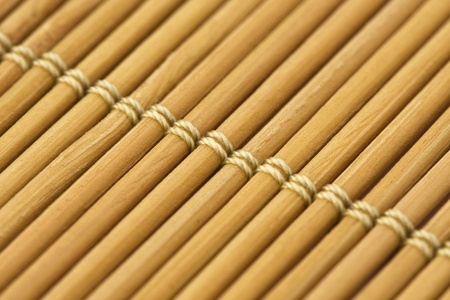 Asian bamboo napkin texture background.の写真素材