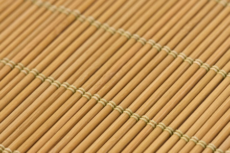 Asian bamboo napkin texture background.