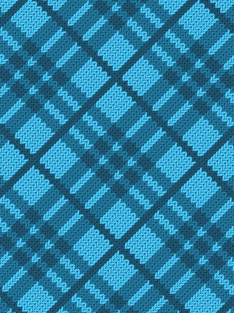 Seamless fabric pattern background. Vector illustration.のイラスト素材