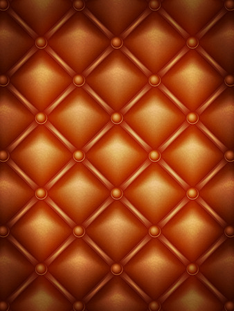 Leather textured background with buttons. Vector illustration.のイラスト素材