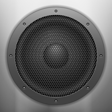 Sound speaker background. のイラスト素材