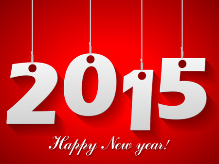2015 happy new year background.のイラスト素材