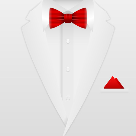 Man formal suit background. Vector illustration.のイラスト素材