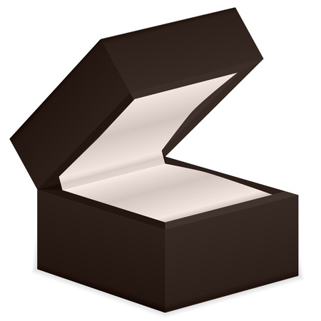 Jewelry box on a white background.のイラスト素材