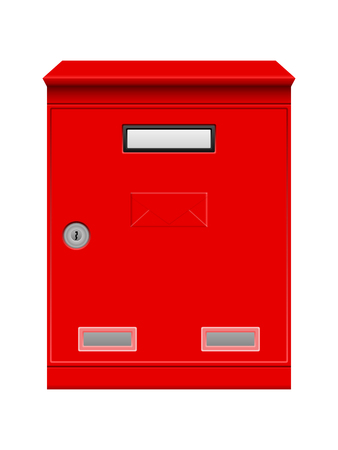 Mailbox on a white background.のイラスト素材