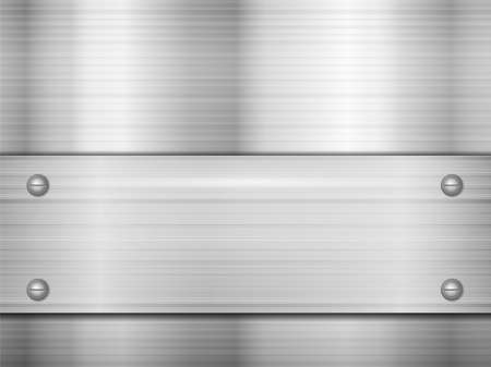 Background formed by metal sheets. Vector illustration.のイラスト素材